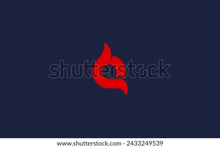 letter q with fire logo icon design vector design template inspiration
