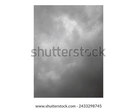 The air thickens with moisture as dark clouds blanket the sky, casting a somber hue over the landscape. Raindrops dance upon surfaces, patterning rhythms on windows and roofs. Mists swirl, obscuring d Royalty-Free Stock Photo #2433298745