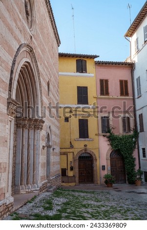 Historic buildings of Foligno, Perugia province, Umbria, Italy: Duomo