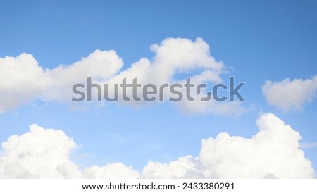 View of clouds at daytime in clear sky