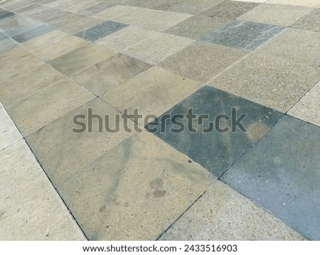 photo of ceramic floor in Surabaya city center