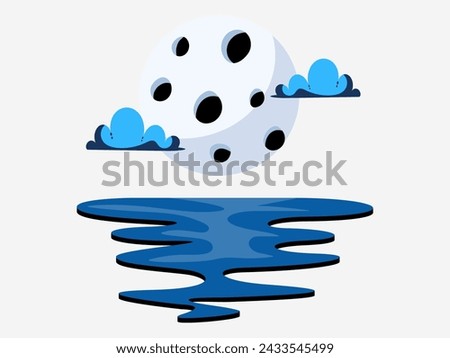 weather element season design with modern illustration climate concept style for atmospheric condition