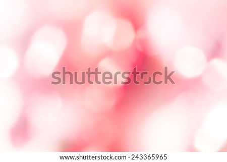 Abstract circular bokeh background of nature pastel day light.