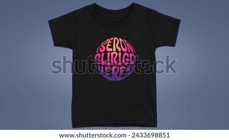 T-Shirt Design: High Quality HD Print Use for You