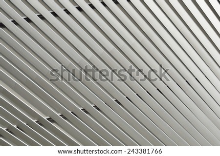 Detail of pattern metal facade for background