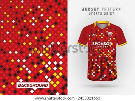 Mockup of jersey sports, jersey background, soccer jersey, running jersey, tennis and motocross