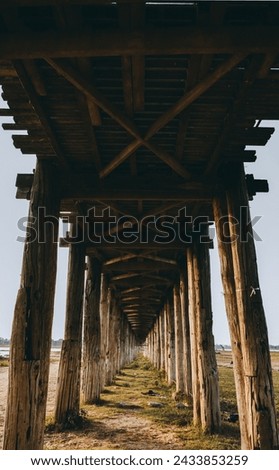 The longest teak wood U Bein bridge in Myanmar