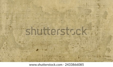 Old canvas texture with stains for abstract background or detailed wallpaper