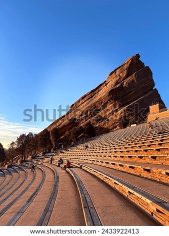 Red Rocks Amphitheater day light picture
