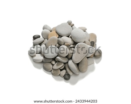 Heap of pebbles taken by image focusing technique for improved sharpness 