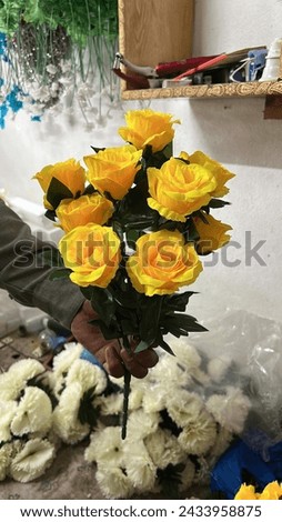 It is a artificial rose bunch