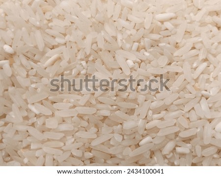 Indonesian agricultural rice is very good and white