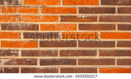 Brick Wall Abstract Textured Background Design