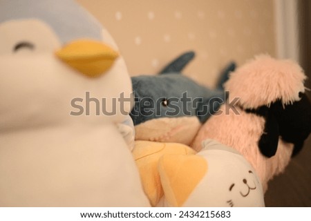 cute soft toys are all children's favorite characters