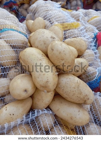Potato pic , natural organic,fresh potatoes, forming 
