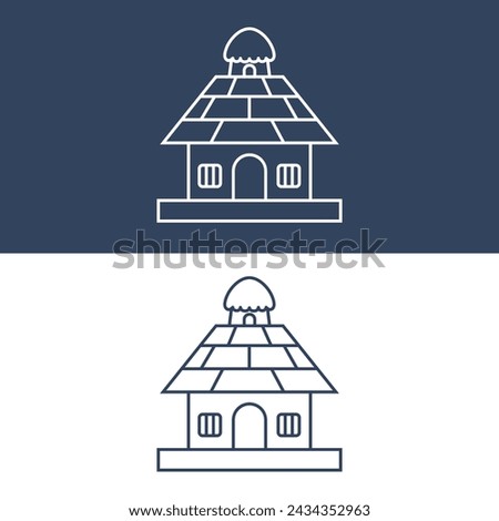 Toy House Stock Vectors, Clipart and Illustrations