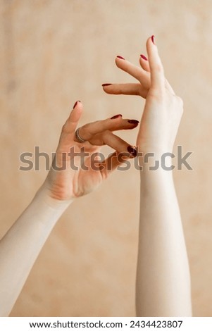 gentle hands, gymnastics for hands, skin
