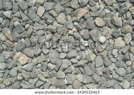 gravel stone rock grey color floor detail closeup texture background