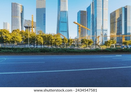  Skyline and Expressway of Urban Buildings in Beijing, China