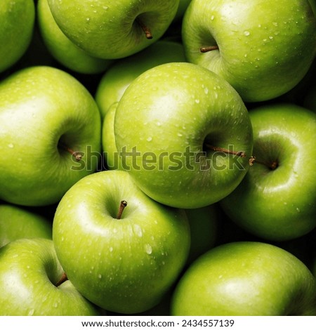 a picture of fresh and delicious apples