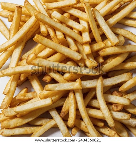 A picture of delicious fast food fries