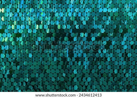 Shiny iridescent sea green background. Pixel background.