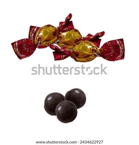 a picture of sweet chocolate candies