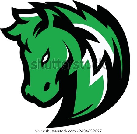 horse Logo design, horse sport logo vector , horse head illustration vector drawing, Mascot Brave horse Logo design any kind of graphic work, using the concept of a horse's head, Esport game logo icon