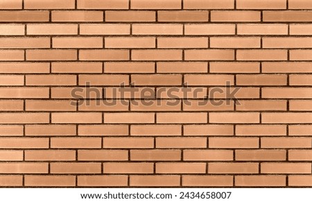 Vintage Brick Wall Background. Brick wall texture Royalty-Free Stock Photo #2434658007