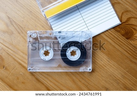 Tape loop, DIY your own tape loop, cassette. High quality photo