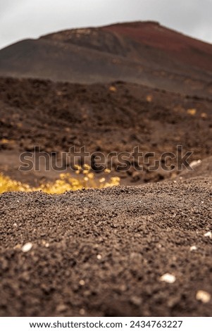 the lunar beauty that the peaks of the Etna volcano in Sicily offer	
