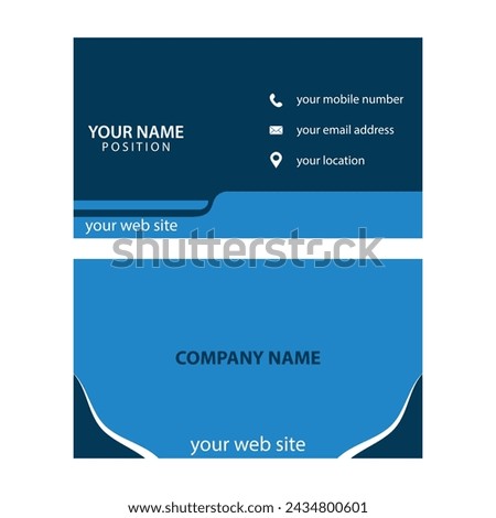 Business card design unique new modern vector eps free print custom and online business card design for your company or business