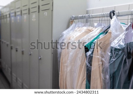Lockers at the workplace for employees