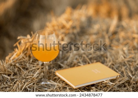 orange juice, a pleasant drink with aperol