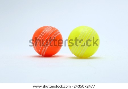 rubber wind ball isolated on white background