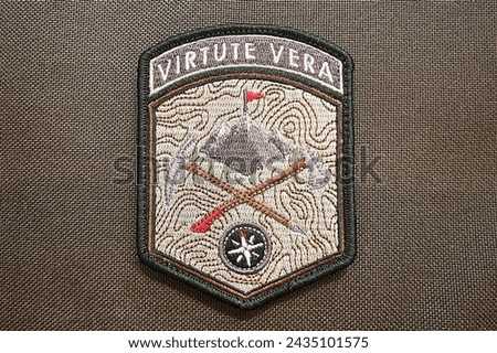 Patch Adventure Flash for bags, hats, clothes
