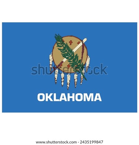 Flag of the U.S. state of Oklahoma