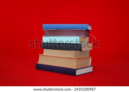Beautiful book photography, illustration for science, science, school, education, library, learning, students, philosophy and encyclopedias