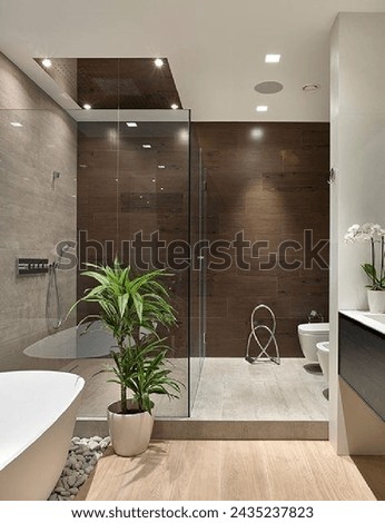 image showing Modern Bathroom Designs to use for home deccoration