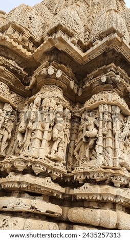 Hindu temple architecture, characterized by intricate carvings, towering spires, and sacred geometry, reflects spiritual and cultural richness. Each element symbolizes cosmic principles