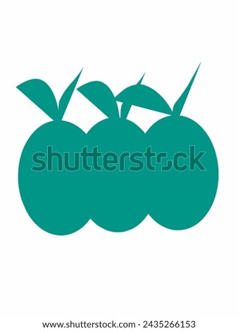 Illustration vector graphic of three watermelons. Perfect for food and wallpaper animation designs