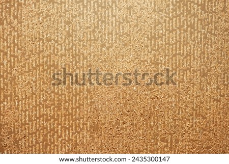 Gold color texture and pattern of old wallpaper background.