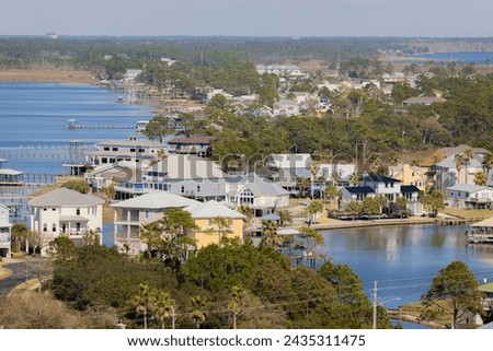 A View from Gulf Shores, Alabama Royalty-Free Stock Photo #2435311475