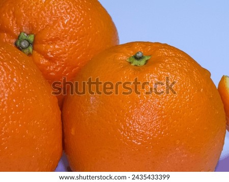  orange isolated on white background
