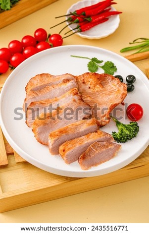 Pictures of fried dishes at restaurants, pictures of fried meat, fried Asian foods
