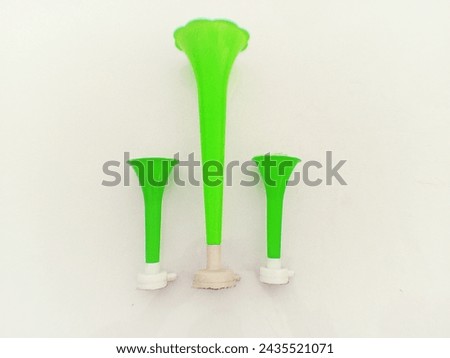 Kids horn pipe toys with white backgroundfgg