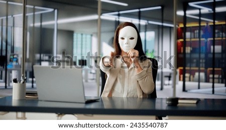 Deceitful Lying Salesmen. Business Fraud And Dishonesty Royalty-Free Stock Photo #2435540787