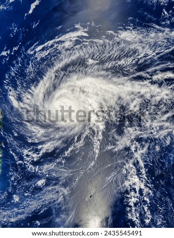 Typhoon Maysak 04W in the Philippine Sea. Typhoon Maysak 04W in the Philippine Sea. Elements of this image furnished by NASA.