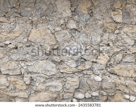 Wall, concrete wall, stone wall for background image or render