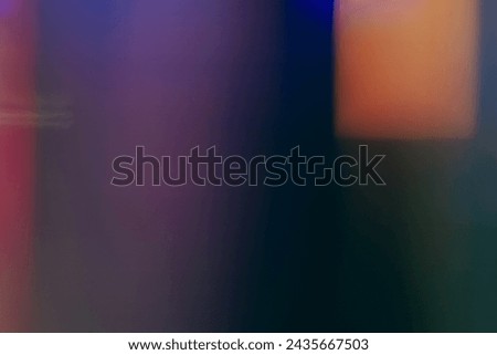 Artistic background patterns produced by muted light through glass